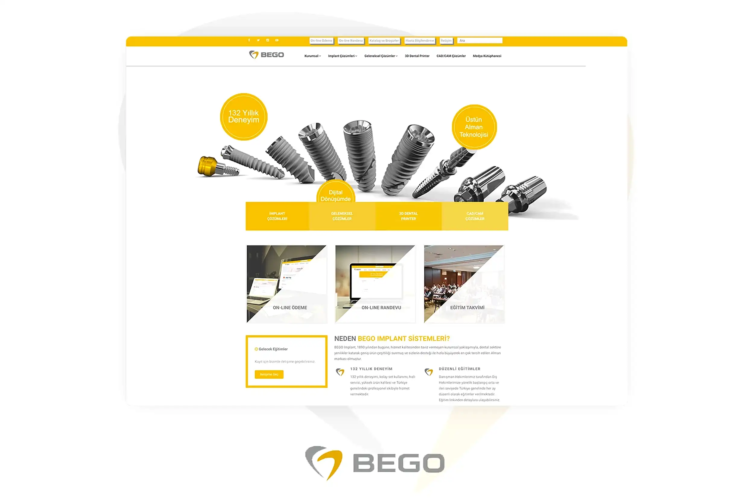 Corporate Web Design | Bego Implant