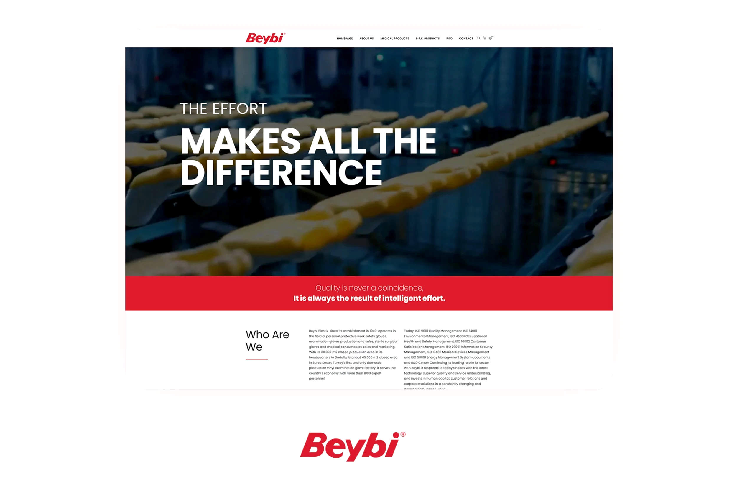 Beybi - Web Design