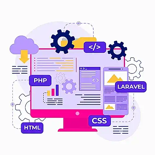 laravel web site design